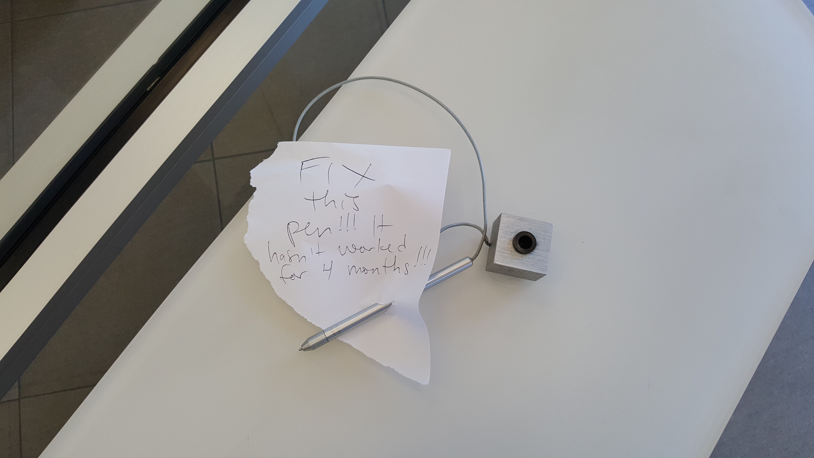 The Pen at the Bank.