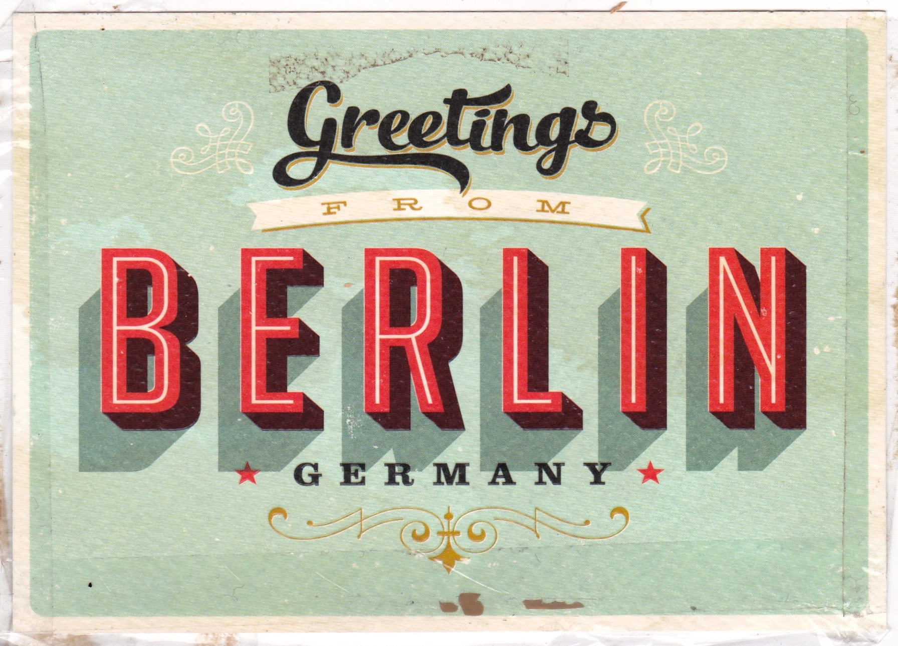 Berlin, Here I Come! (Also: Friends.)