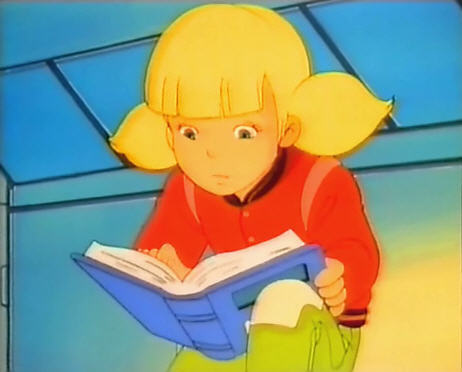 Penny, from Inspector Gadget. She had the first tablet computer, you know.
