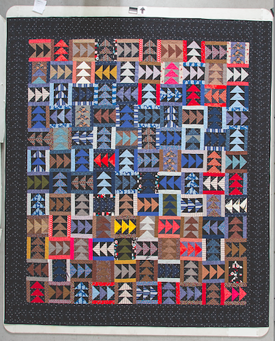 "Northbound." From my forthcoming book, "Make + Love Quilts: Scrap Quilts for the 21st Century." Pre-order now at ctpub.com.